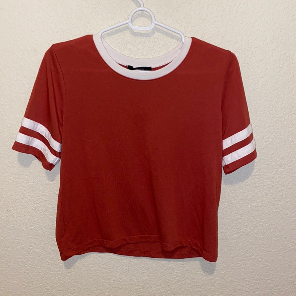 Forever 21 Baseball Style Blouse